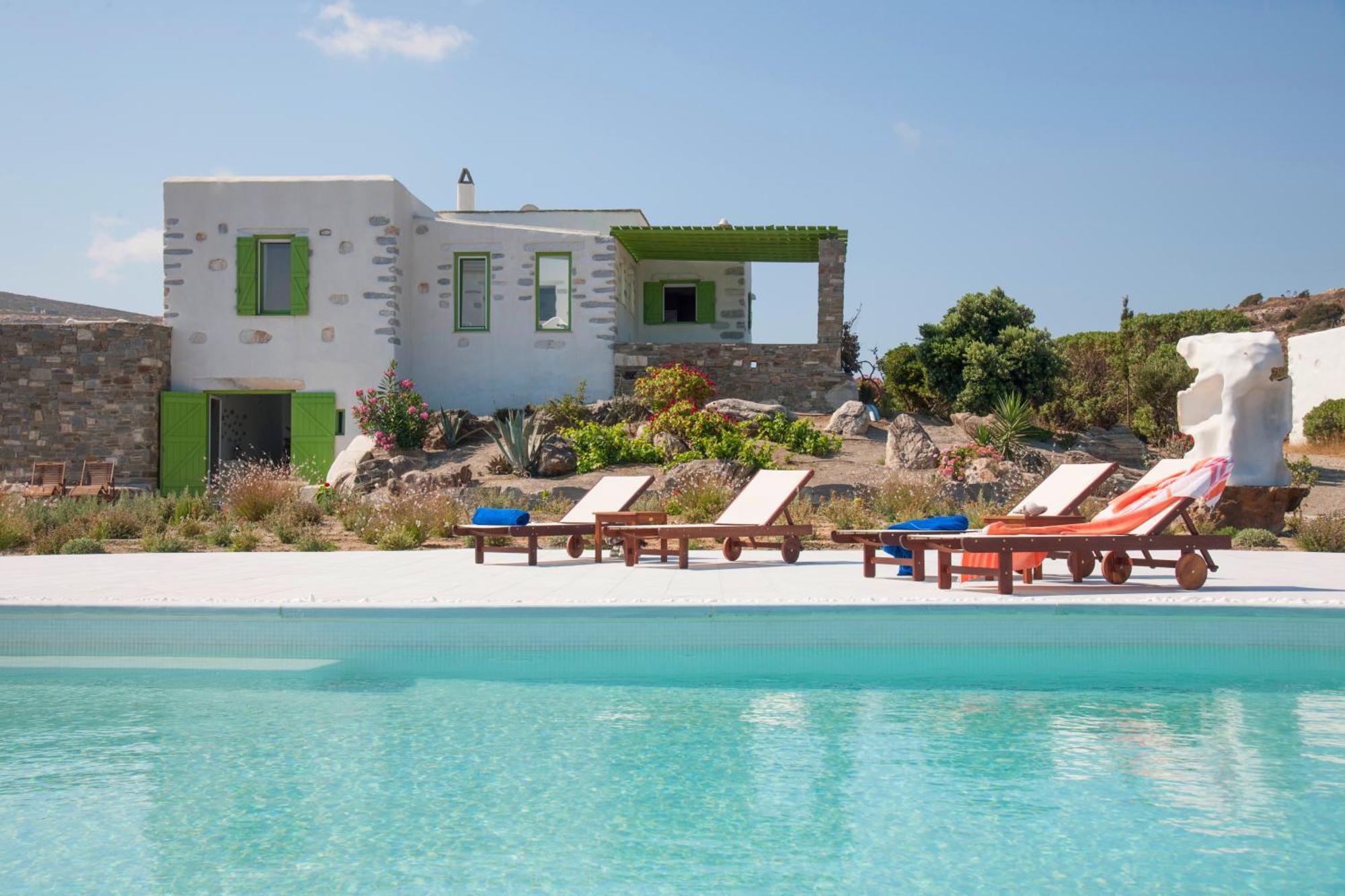 Villa Aeolos With 2 Private Pools Sarakíniko 외부 사진